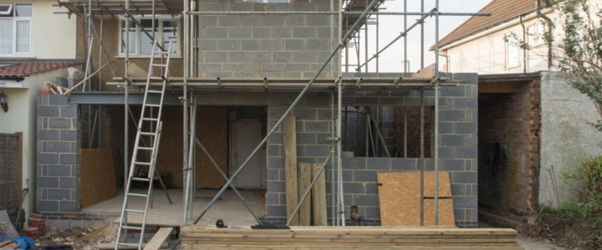 What is the most expensive part of a house extension?