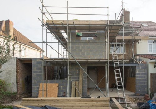 What is the most expensive part of a house extension?